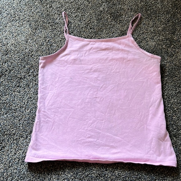 Pink tank top for kids - Picture 1 of 1